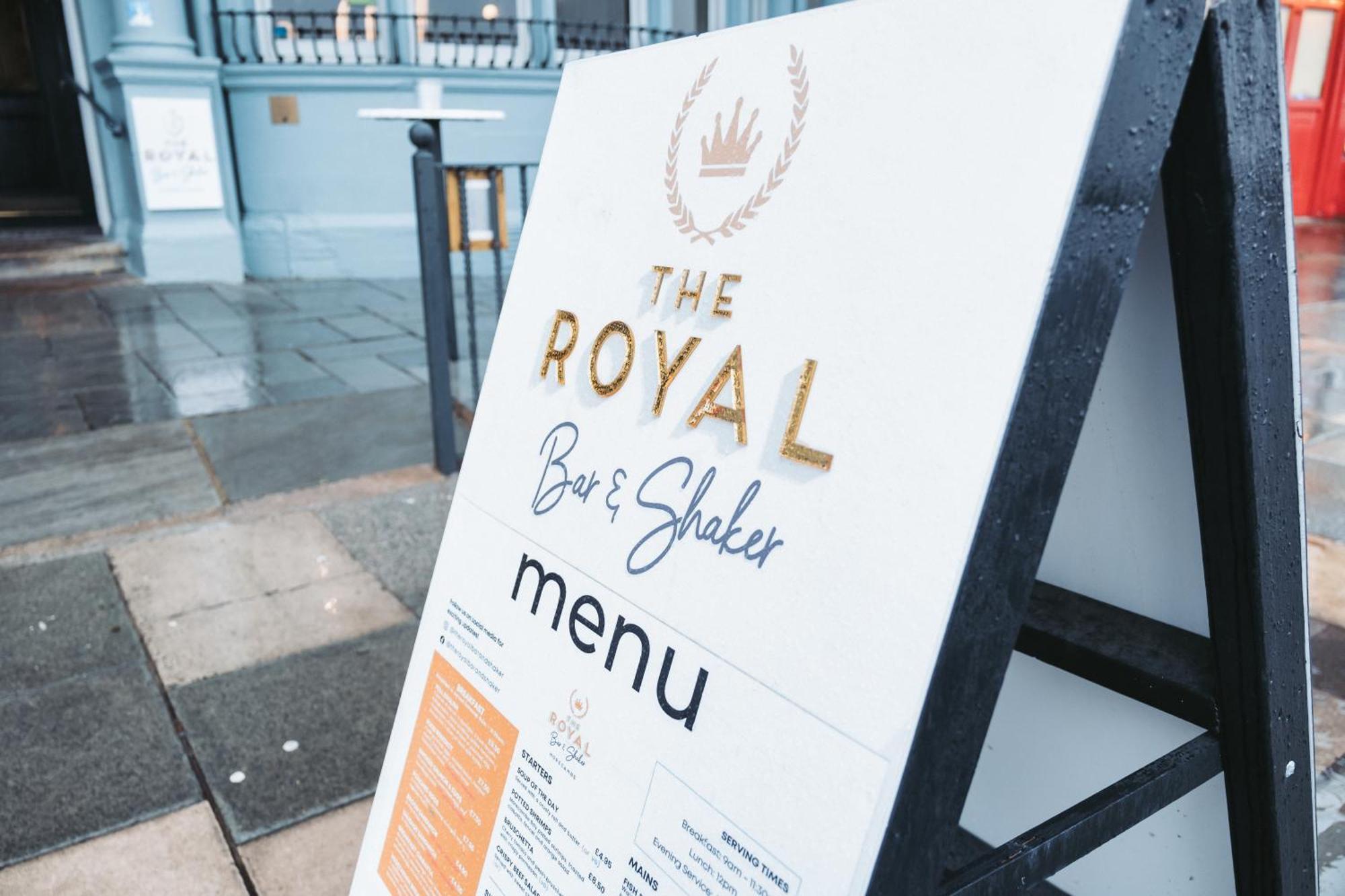 Hotel The Royal Bar & Shaker Morecambe Exterior foto